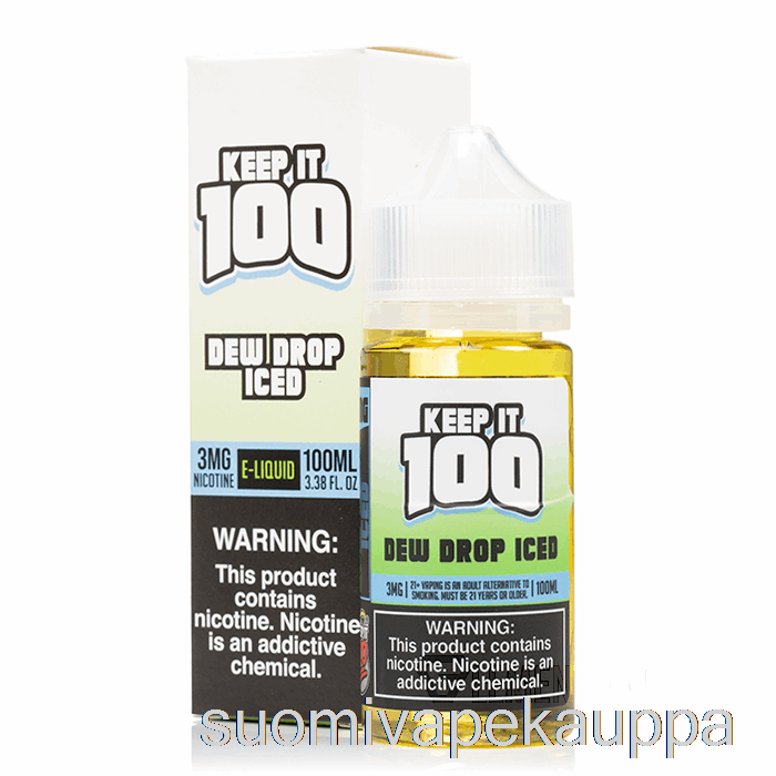 Vape Nesteet Dew Drop Iced - Säilytä 100-100ml 3mg